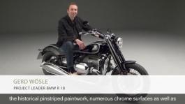 BMW R 18 Statements Gerd Wösle, Project Leader R 18 (with subtitles)