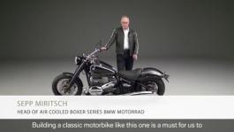 BMW R 18 Statements Sepp Miritsch, Head of Air Cooled Boxer Series BMW Motorrad (with subtitles)