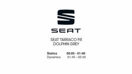 BRoll-SEAT-Tarraco-Dolphin-Grey Video HQ Original