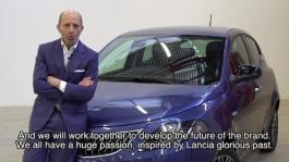 Luca Napolitano, LanciaChief Executive Officer, announces Lancia brand neworganization videoclip