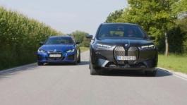 Driving and Charging BMW iX and BMW i4