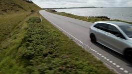 Mercedes Benz B250 E Footage Driving Scenes