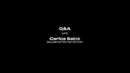 SF-23  Q A with Carlos Sainz