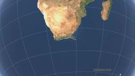 3D Race Tracker along South African Coast